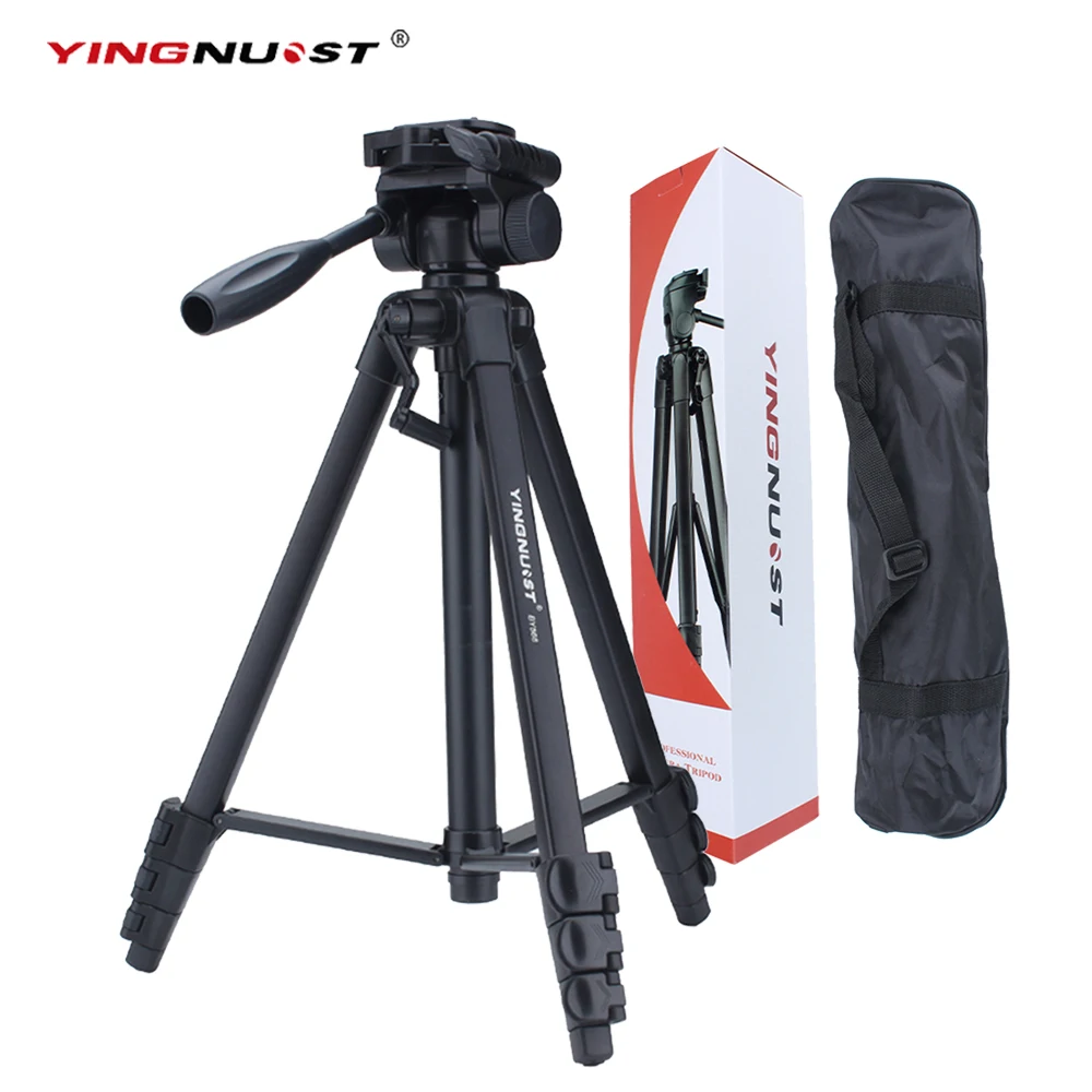 YINGNUOST Professional Camera Tripods Travel Aluminum Heavy Duty Tripod