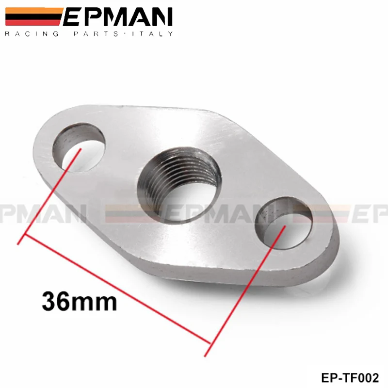 ЧПУ Заготовка турбо подачи масла фланец 1/4 ограничитель Garrett T3/T4R Турбокомпрессор EP-TF002