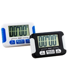 Gran pantalla de temporizador de cocina/alarma Electrónica Temporizador de Intervalos Segmento Cronómetro Cronógrafo Deportes Yoga GIMNASIO de Boxeo entrenamientos temporizador