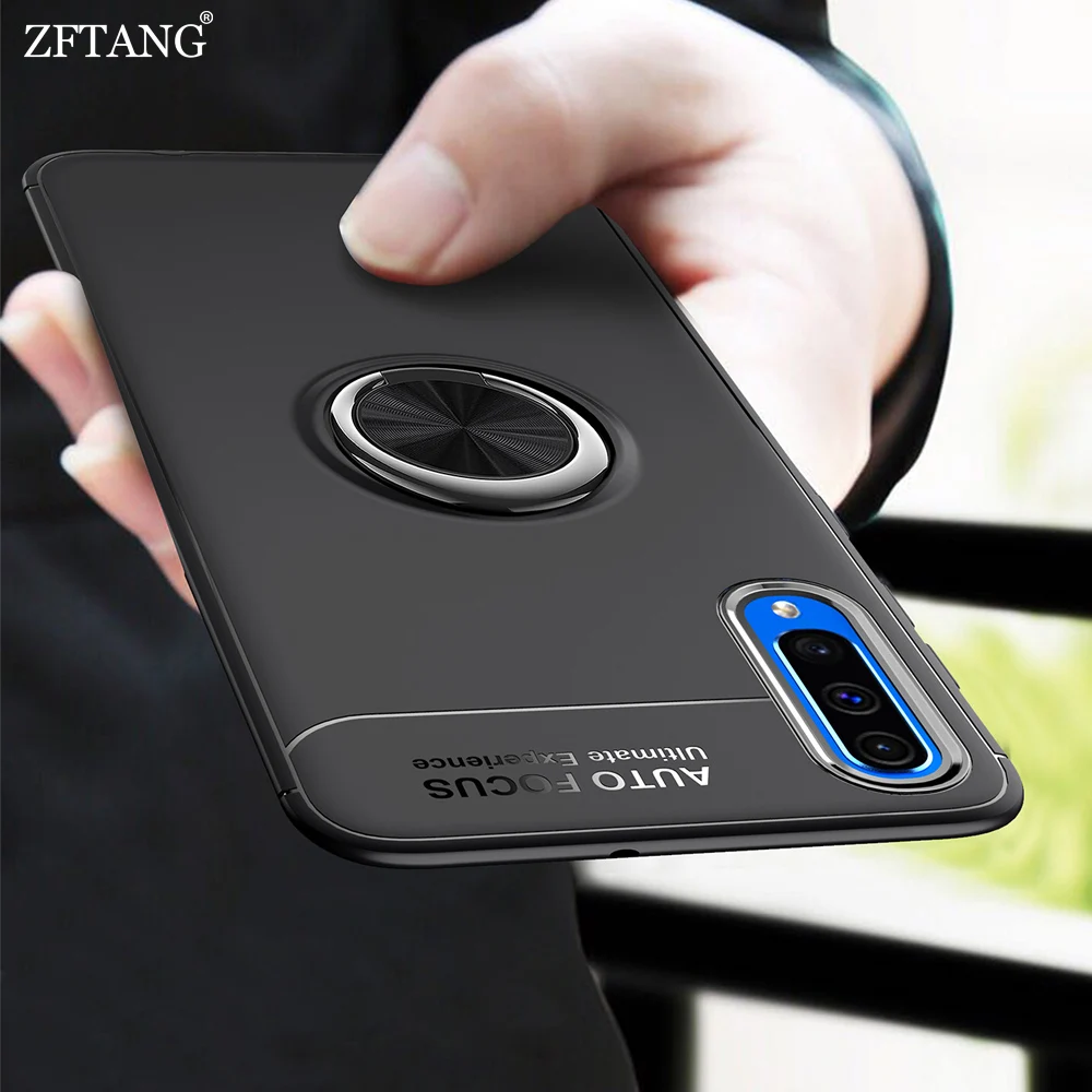 

Holder Finger Ring Phone Case For Samsung A50 Case For Samsung Galaxy A50 A70 A10 A20 A30 A40 M10 M20 M30 Case Silicone Cover