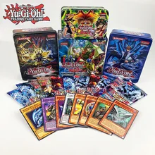 90 шт./компл. Yu Gi Oh игровые карты Классическая игра юджиох английские карточки картонные коллекционные карты с флэш-картой и металлической жестяной коробкой игрушки