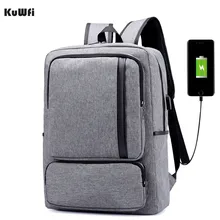 Многофункциональный рюкзак для ноутбука 15 дюймов с USB зарядкой, водонепроницаемый нейлоновый рюкзак для ноутбука, повседневный деловой рюкзак для отдыха и путешествий, анти вор