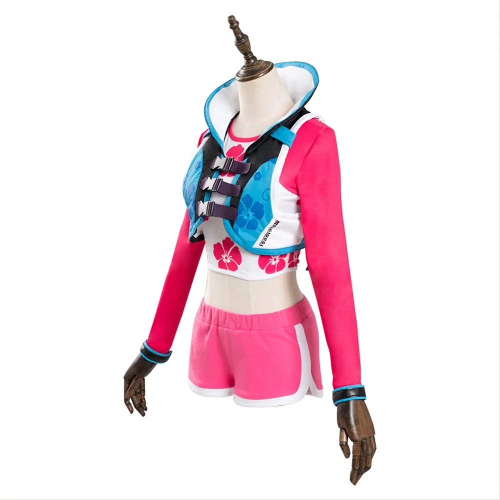 DVA Hana Waveracer Cosplay Costume Outfit - AllCosplay.com