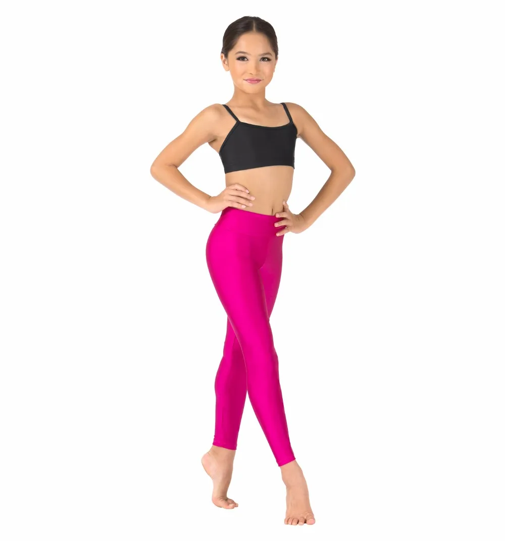 22 Farben Kinder Hohe Taille Leggings Für Mädchen Gymnastik Tanz Hosen