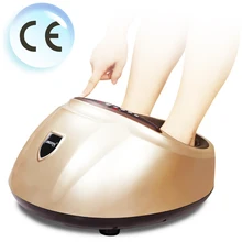 220V Electric Antistress 3D Shiatsu Kneading Air Pressure Foot Massager Infrared Foot Care Machine Heating & Therapy EU plug electric antistress therapy rollers shiatsu kneading foot legs arms massager vibrator foot massage machine foot care device new