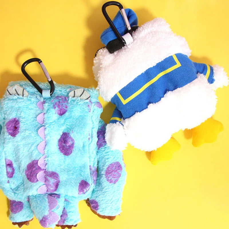 Disney милый плюшевый рюкзак Дональд Дак Kawaii Детский рюкзак мягкая сумка для животных сумка игрушка детская школьная сумка подарок Детская игрушка для девочек