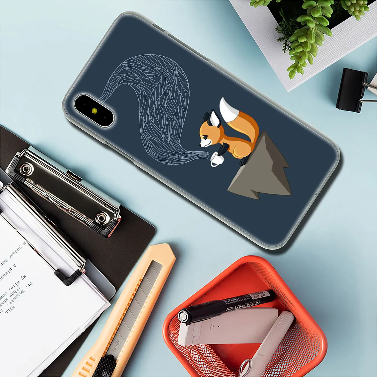 Чехол для телефона Lavaza с рисунком аниме лисы веселые foxs милые жесткие чехлы iPhone XR