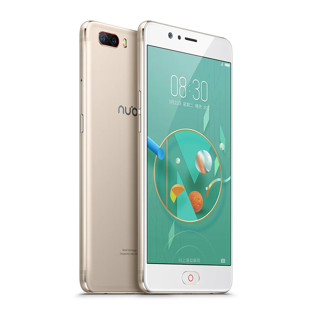 Оригинал zte Nubia M2 4G LTE Snapdragon 625 Octa Core 5 &quot1080 P ram 64 Гб rom 16.0MP камера 3630 мАч батарея