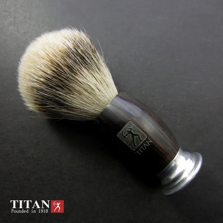 

Titan razor brush shaving brush with wooden handle best badger hair brush