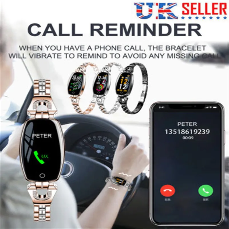 

Fitness Smart Watch Activity Tracker Heart Rate Women For Android iPhone UK