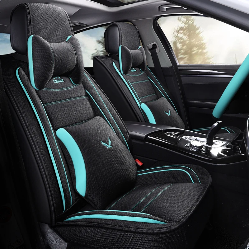

Ultra-Luxury Car Seat Cover Auto Seat Cushion For Peugeot 206 207 301 307 3008 508,Citroen C3-XR C4L C5 C6 Most Sedan&SUV