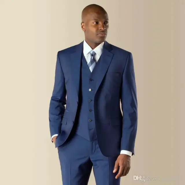 Wedding Suits(Jacket+Pants+vest+Tie 