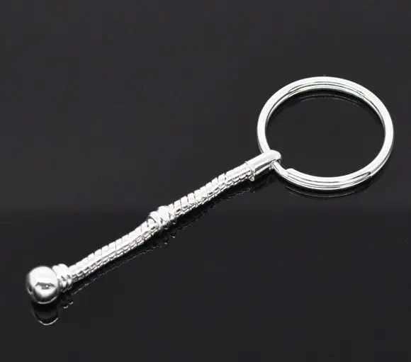 Doreenbeads розница 5 шт. серебристые брелки и для ключей подходит европейского шарма 8