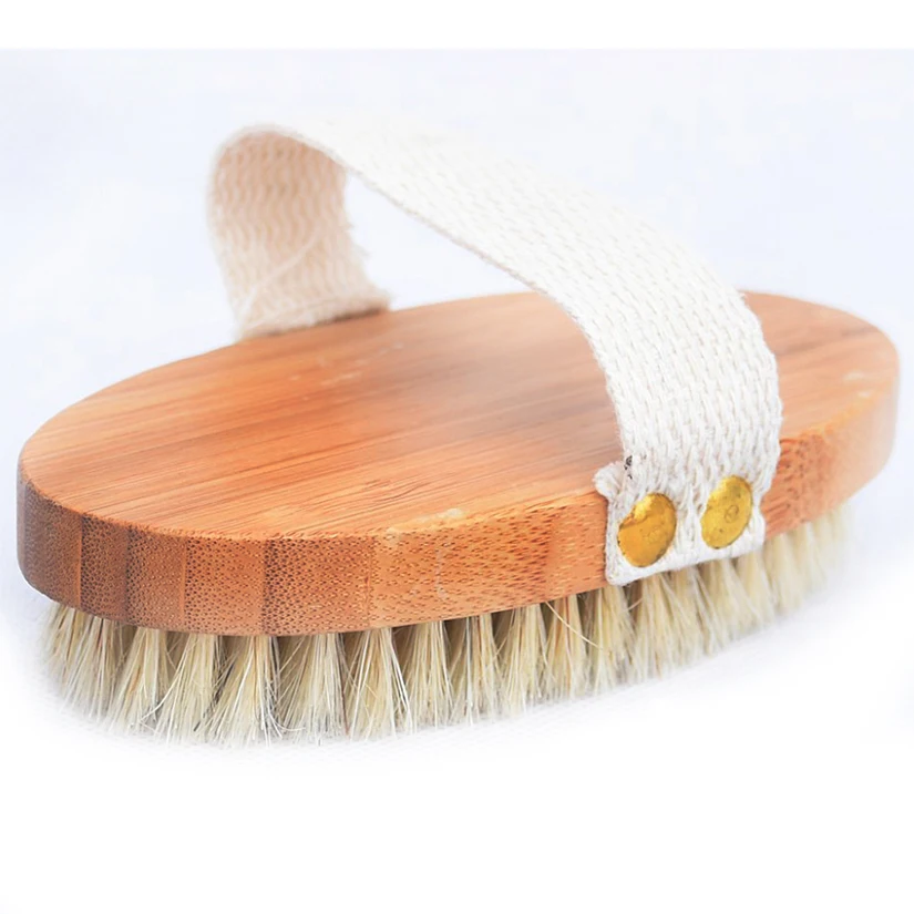 Натуральный Бамбуковый Массажер для душа S10DIS10|shower scrubber|wooden bath brushbath brush |