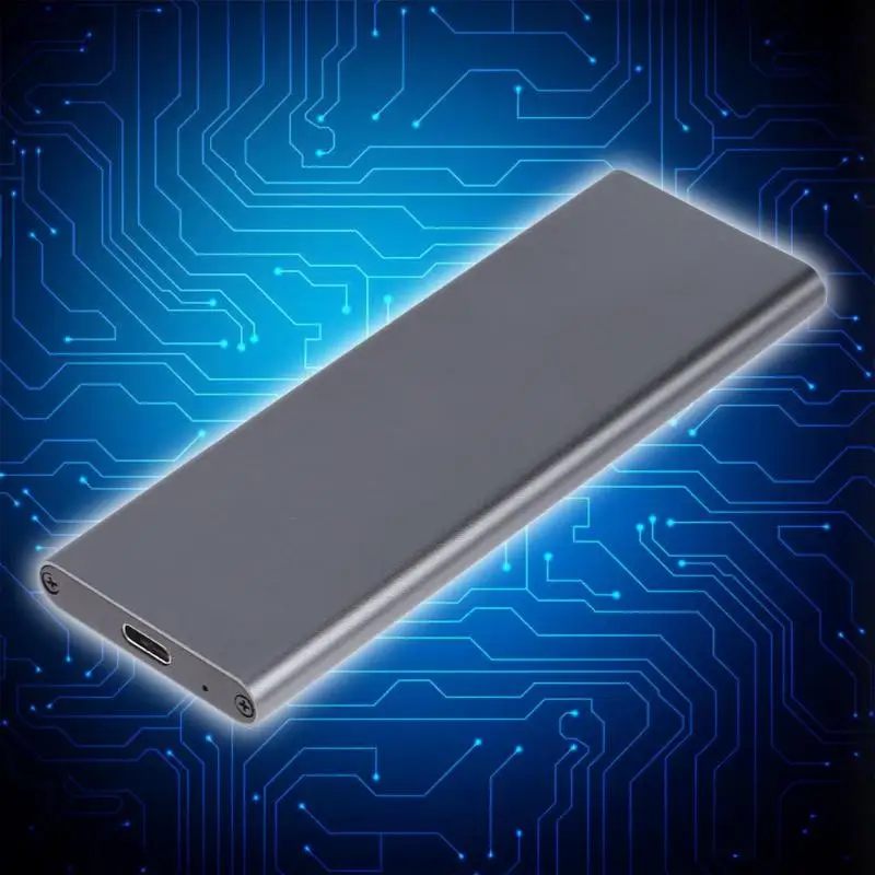 10 Гбит/с M.2 NGFF SATA SSD на USB 3,1 type-C жесткий диск конвертер HDD корпус чехол внешний твердотельный жесткий диск коробка падение