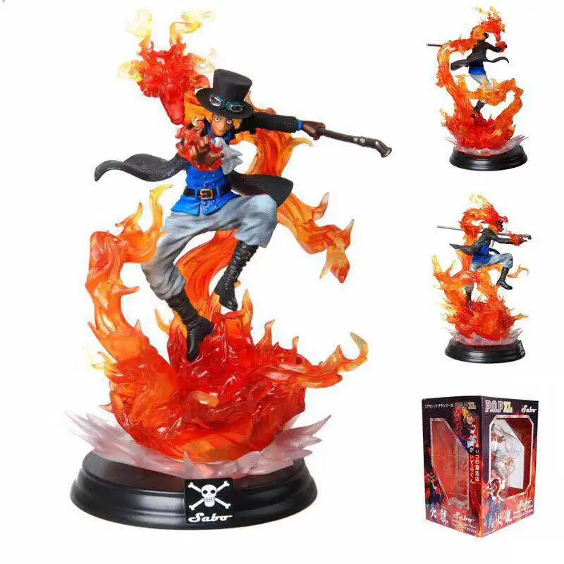 

Аниме ONE PIECE P.O.P XL Sabo движущаяся фигурка модели игрушки