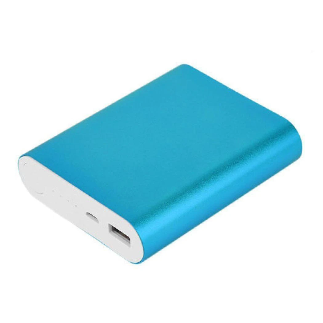 Quick charge 3,0 power bank 18650 чехол QC3.0 power Bank DIY kit power bank 18650 устройство для быстрой зарядки аккумулятора коробка корпус DIY(без аккумулятора - Цвет: Blue