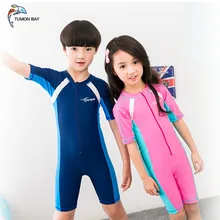 Купальник Дети Одна деталь Обувь для мальчиков Обувь для девочек плавать Костюмы детский купальный Костюмы Детские Купальник для девочек пляжная одежда Дайвинг Одежда заплыва костюм