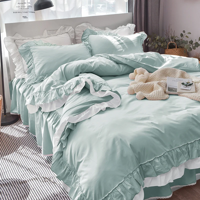 Buy New simple European 100 cotton bedding sets
