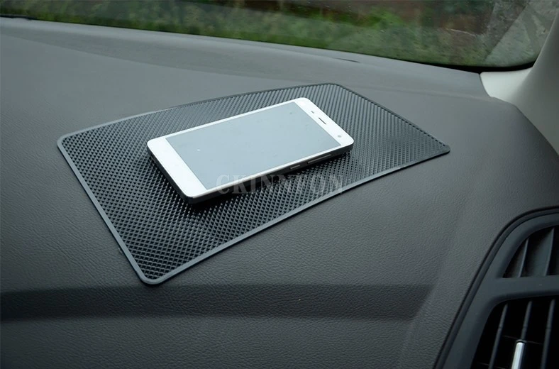200 шт./лот 27x15 см Противоскользящий коврик для мобильного телефона mp4 Pad gps Противоскользящий автомобильный Липкий Противоскользящий Коврик отлично работает