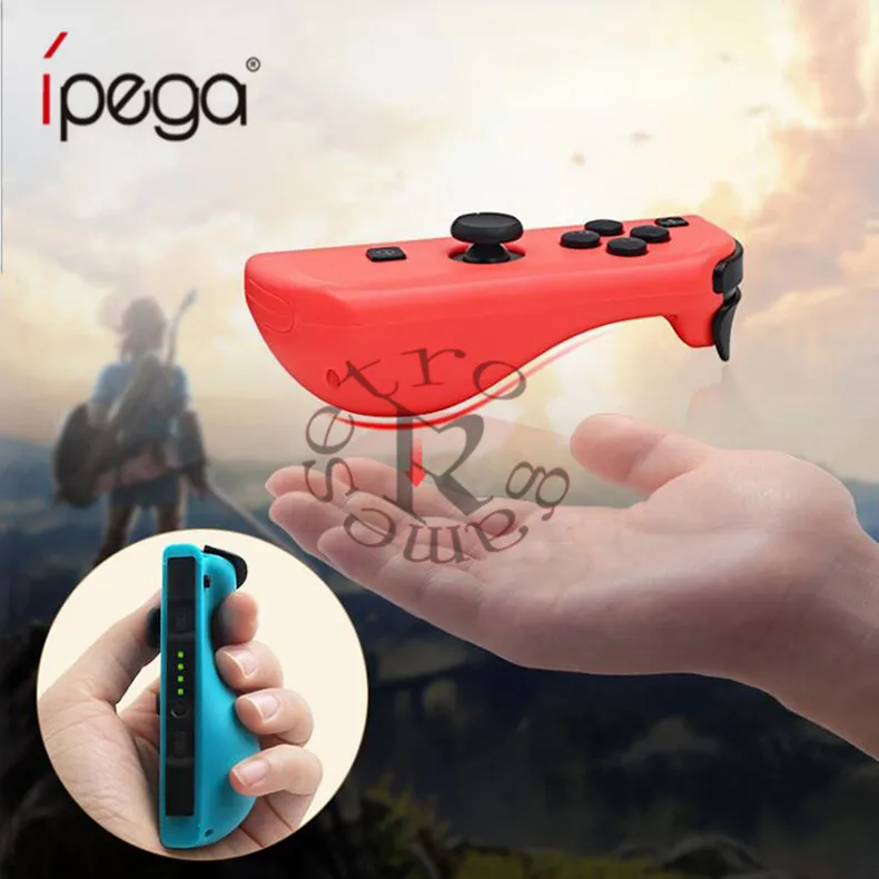  Wireless Controller for Nintend Switch Joy-Con (L/R) - Neon Red/Neon Blue Joy Con Gaming Controller