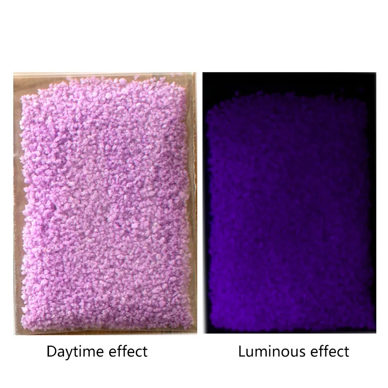 DIY флуоресцентные частицы вечерние украшения светящиеся гравия фосфоресцирующий песок аквариум - Цвет: A3
