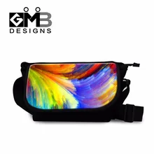 Dispalang стильный акварельный через плечо сумка-мессенджер на заказ холщовые сумки через плечо для студентов колледжа Повседневная поперечная Боковая Сумка