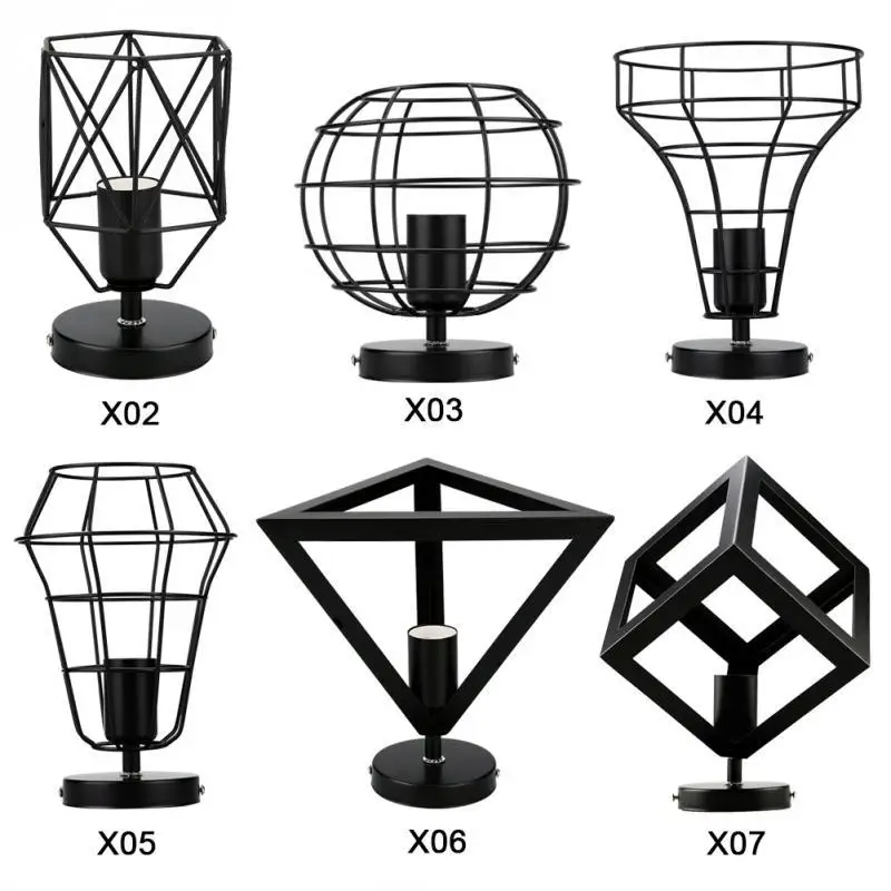 

1pcs ceilling lights E27 socket modern wall sconce geometric shape house decorative lamp holder