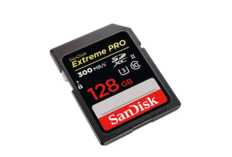 Карта памяти SanDisk Extreme Pro 32 64 128 ГБ U3 4K класс 10, SD карта 32 Гб 128 Гб 64 Гб 300 м, флеш-карта SD карта памяти SD SDXC SDHC
