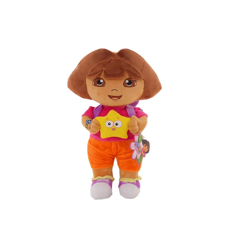 25 см 3 шт./лот Love Dora Adventure моно сапоги свипер плюшевая игрушка кукла Дора Мягкая Плюшевая Обезьяна и ТВ плюшевые игрушки фильмы для детей - Цвет: 1PCS
