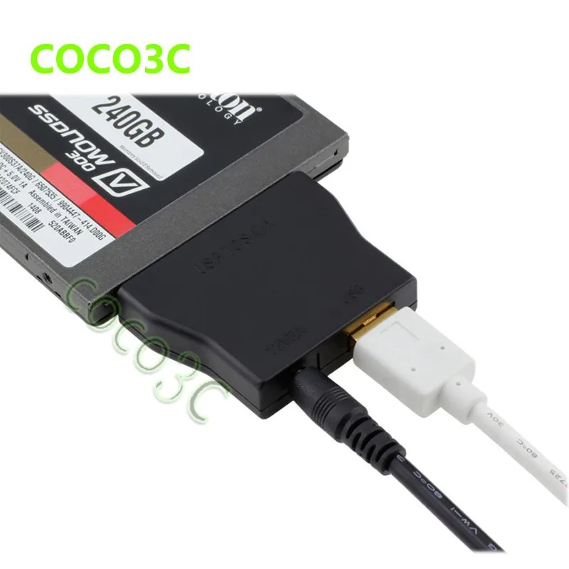 USB3.0 To 2.5 3.5 SATA3.0 SSD HDD Adapter USB 3.0 to SATA 6Gbs Drive Cable (2)