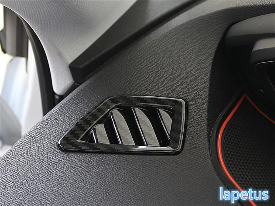 

Lapetus Side Air Conditioning AC Outlet Vent Decoration Frame Cover Trim 2 Pcs Fit For Peugeot 5008 GT 2017 2018 2019 ABS