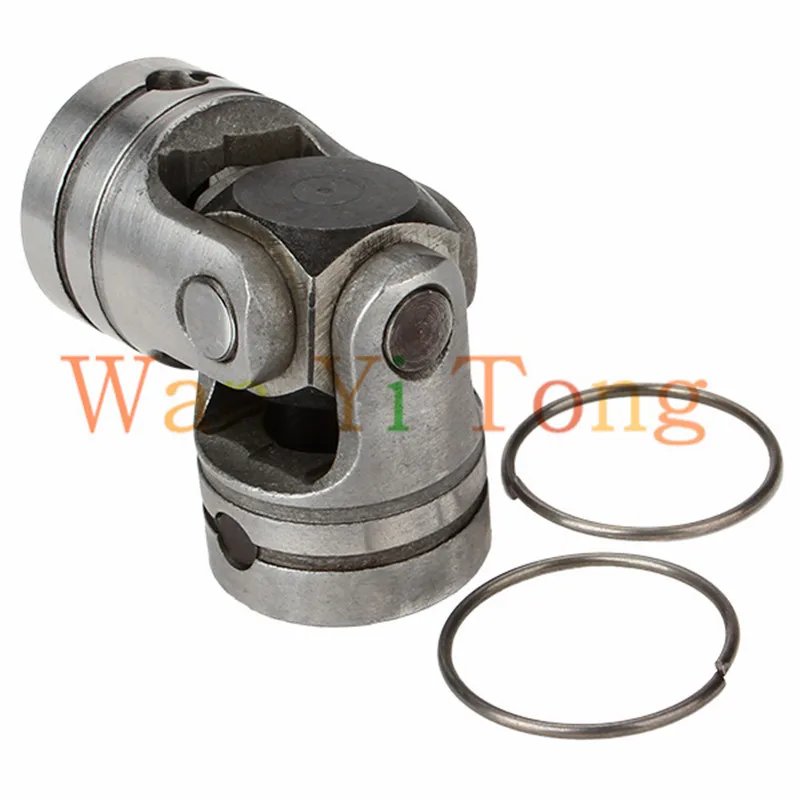 

Universal Joint Coupler 14 X 14mm OD28 60mm Length Open Keyway