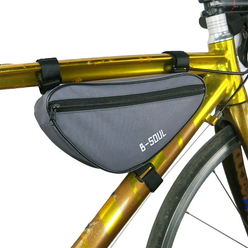 Sale Waterproof Outdoor Cycling Front Bag Triangle Bicycle Front Tube Frame Bag Mountain Bike Pouch Bike Frame Bag accessories 2