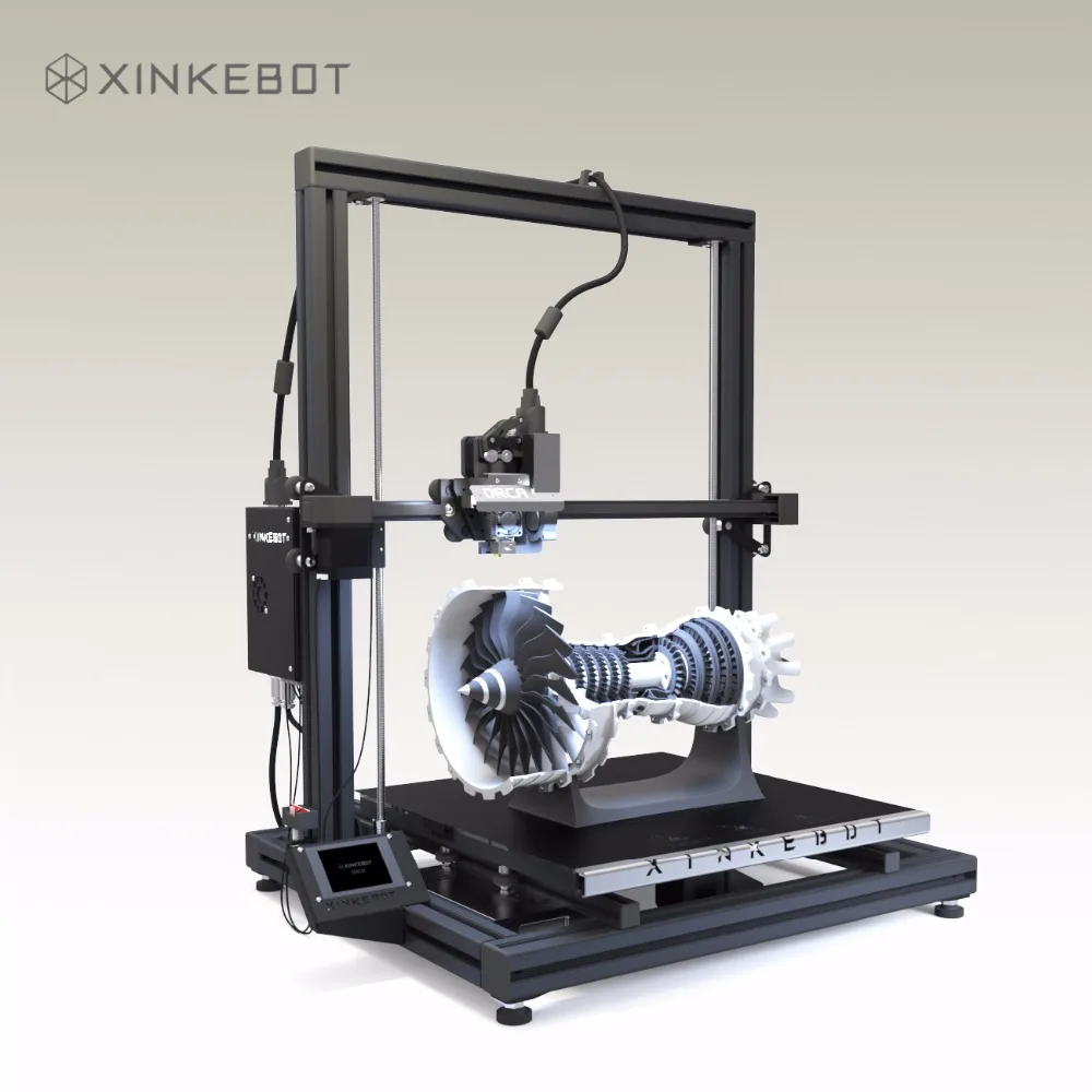 Large 3D Printer 410x410mm Heated Bed Custom Surface Xinkebot Orca2 Cygnus High Quality 3D Printer Optional