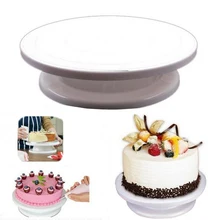 Торт делая Поворотный вращающийся торт стенд декоративные изделия из сахара ручной работы круглая платформа стенд дисплей вращающийся инструмент для выпечки