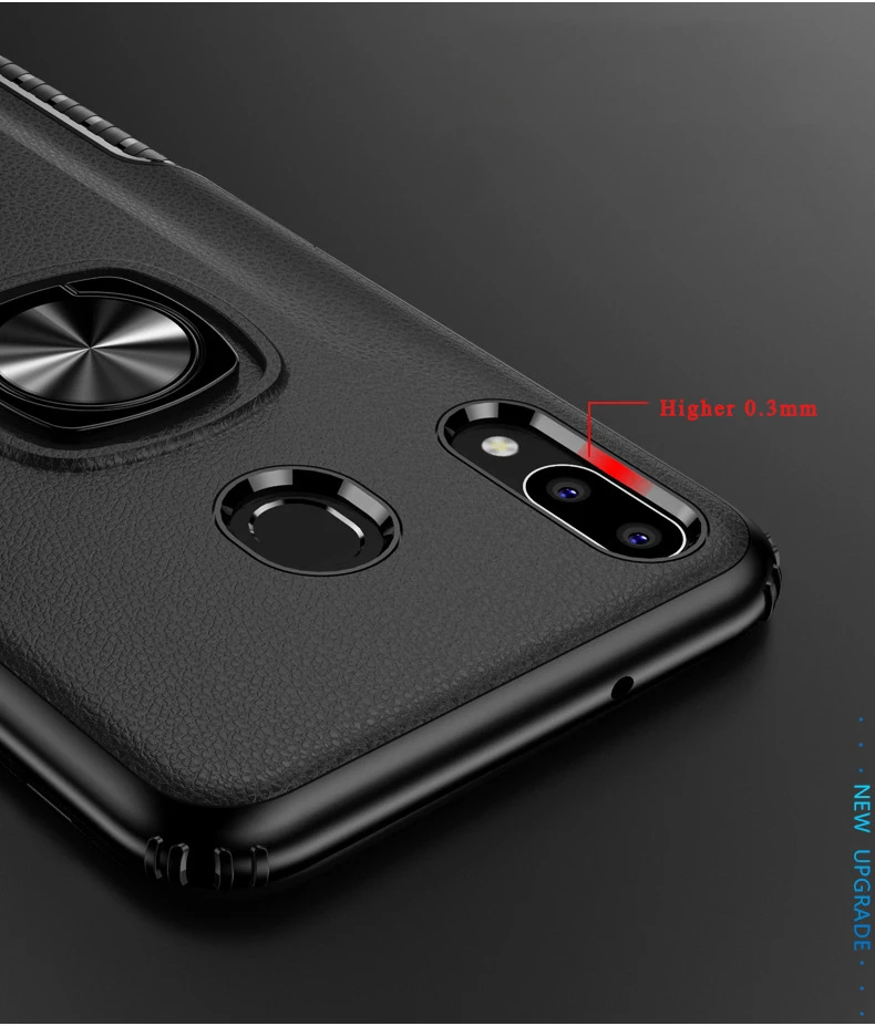 Ikrsses чехол для samsung Galaxy M20 автомобильный держатель Магнитный кронштейн Стенд палец кольцо чехол для samsung M20 M10 против падения Чехол