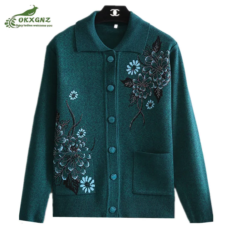 Fashion Woolen coat Autumn Winter New woman coats middle