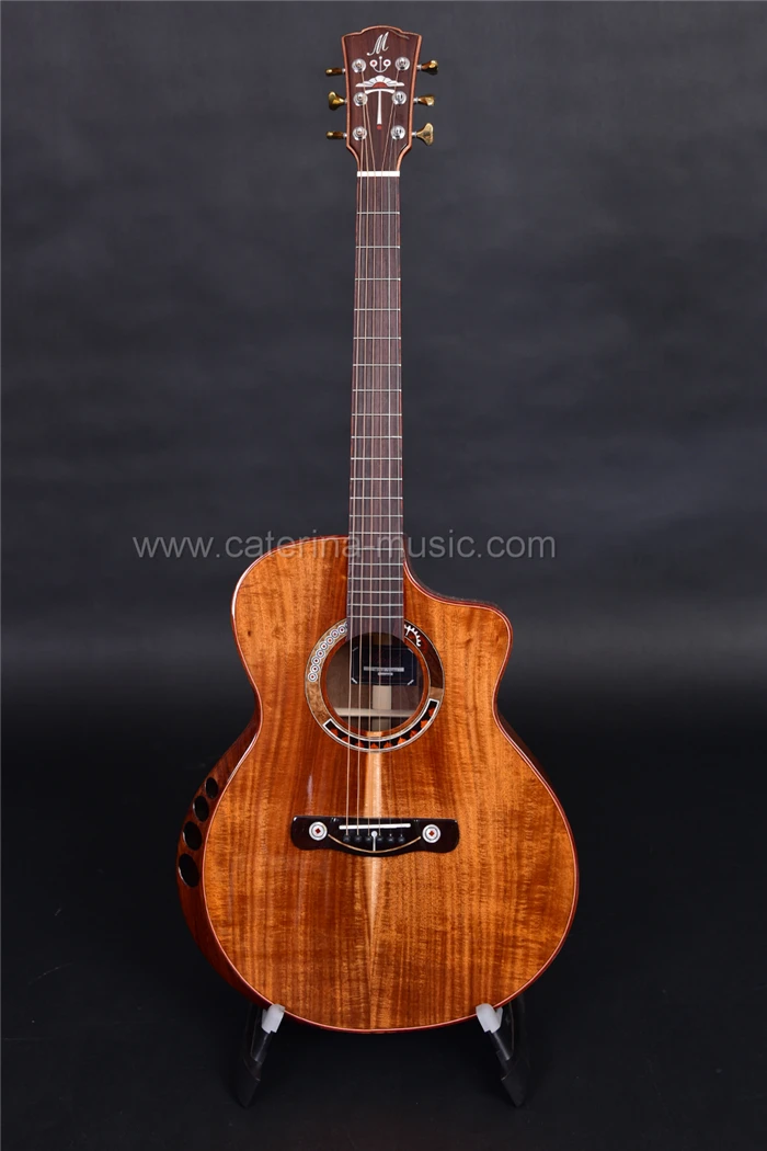 Merida Venus solid koa wood guitars,,Guitarra acustica, solid wood