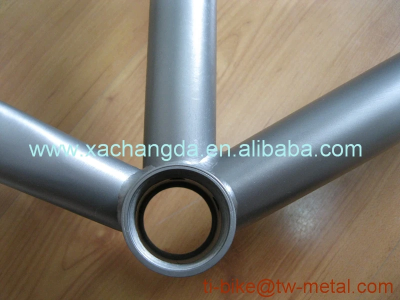 Sale Titanium Cruiser Bike Frame Hot Sale Titanium Newsboy Bicycle Frames with Sand blasting Finished XACD Ti Bike Frames 4
