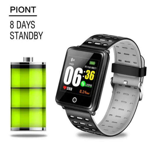 Водонепроницаемые спортивные Смарт-часы с Bluetooth для женщин, монитор сердечного ритма и артериального давления, браслет Samrt для iOS Android, мужской браслет