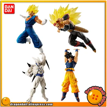 

"Dragon Ball Super" Original BANDAI Battle VS Gashapon PVC Toy Figure Part 8 - Full Set 4 PCS Goku Bradock Syn Shenron Vegetto