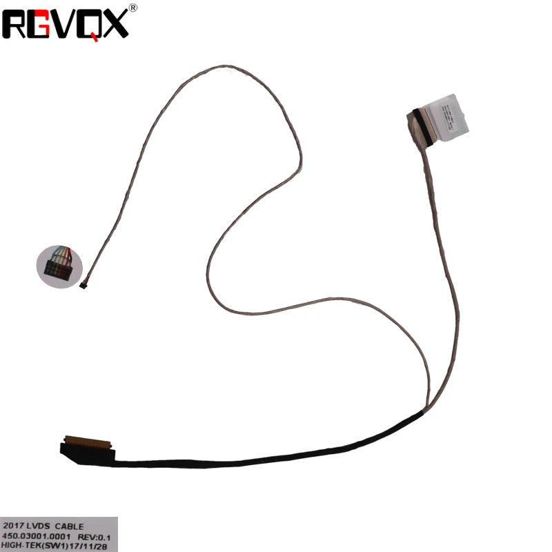 Фото Новый ЖК-кабель для ноутбука DELL Inspiron 15-3552 3551 3552 3558 3559 30pin PN 450.03001.2001 0X2MP 1 LCD кабель LVDS №2