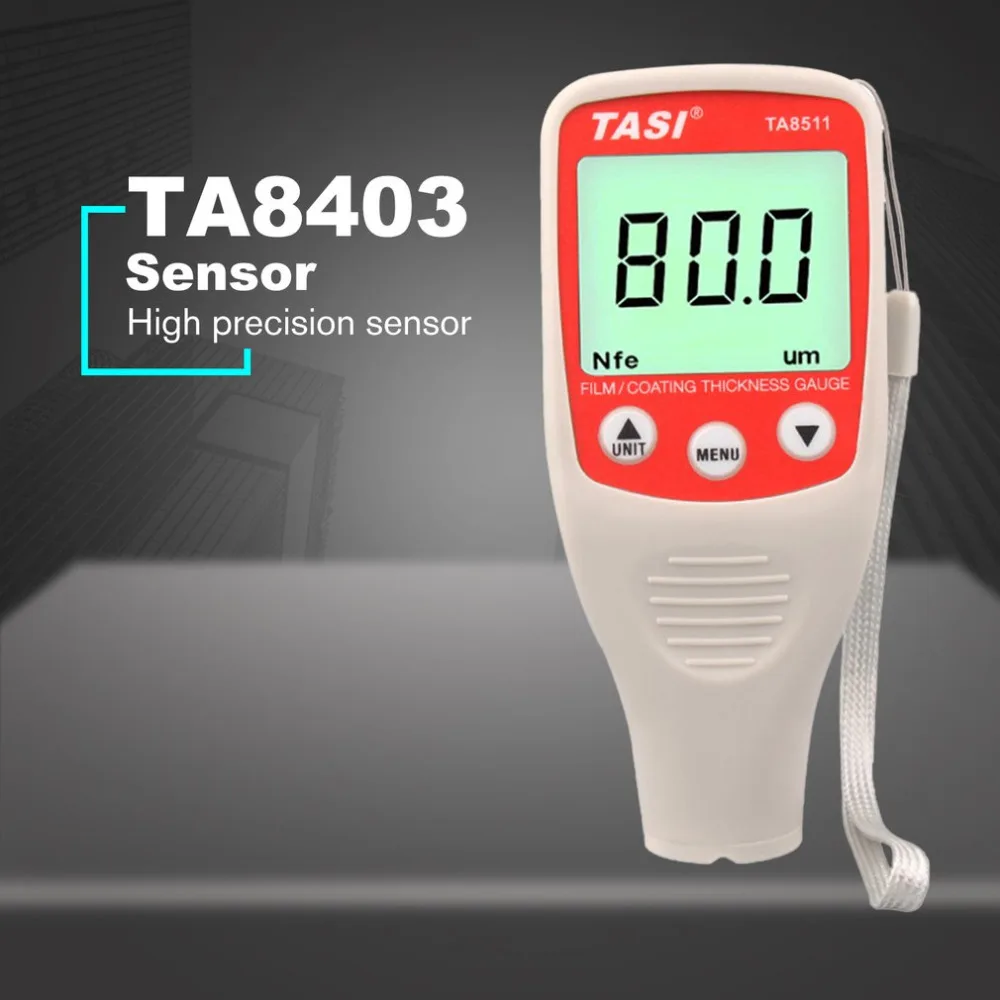

TA8511 Digital Mini Coating Thickness Gauge Car Paint Thickness Meter Paint Thickness tester LCD Thickness Gauge