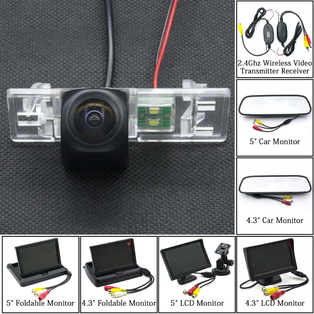 

Fisheye 1080P MCCD Starlight Car Backup Rear View Camera For Peugeot 307 308 408 508 Nissan Sunny X-Trail Pathfinder Geely MK