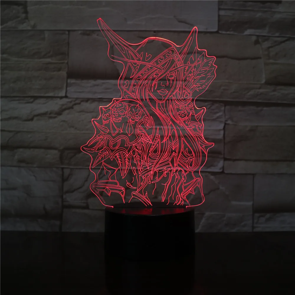 3D LED LAMP029
