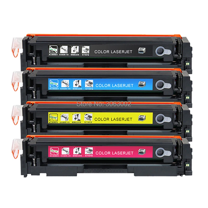 

4x NON-OEM Toner Cartridge Compatible With HP 201 201A Color Laserjet Pro MFP M277 M277N M277DW M274N M252 CF400A-CF403A