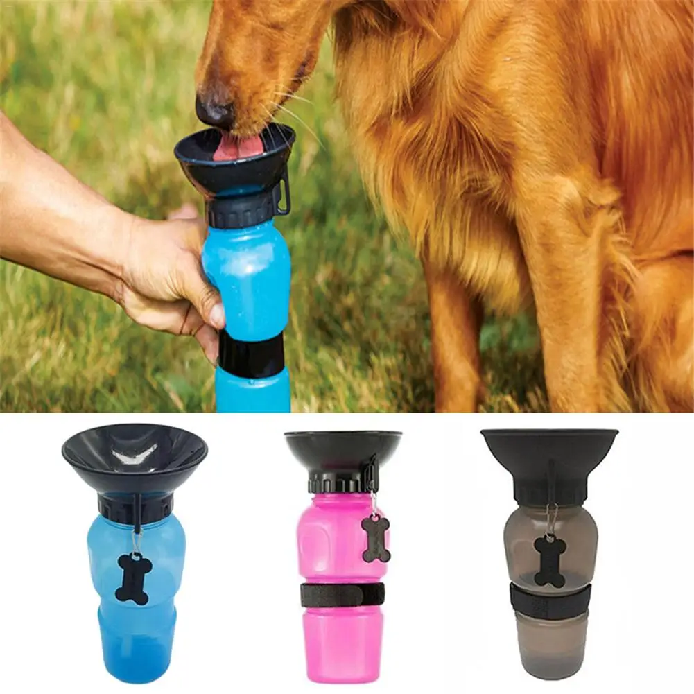 

Portable Dog Water Feeder Outdoor Pet Kettle Supplies Cat Accessories Anti-spill Out Design Water Cans Animal Daily Necessities