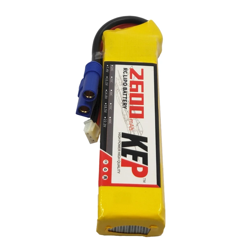 Нано RC игрушки LiPo батарея 2S 7 4 V 2600mAh 30C 40C для квадрокоптера вертолета автомобиля