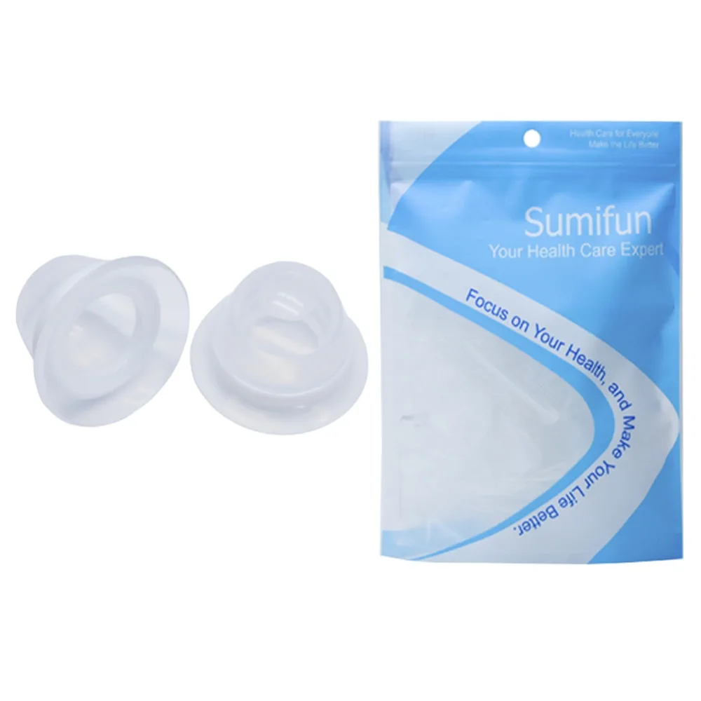 

1 Pair Silicone Nipple Corrector Nipple Clip for Flat Inverted Nipples Correction with Plastic Box Massage and Relaxation
